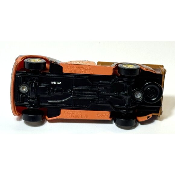 2016 Disney Pixar Cars 3 Smokey Pickup Truck Brown Toy Orange Car Vehicle - Picture 10 of 10